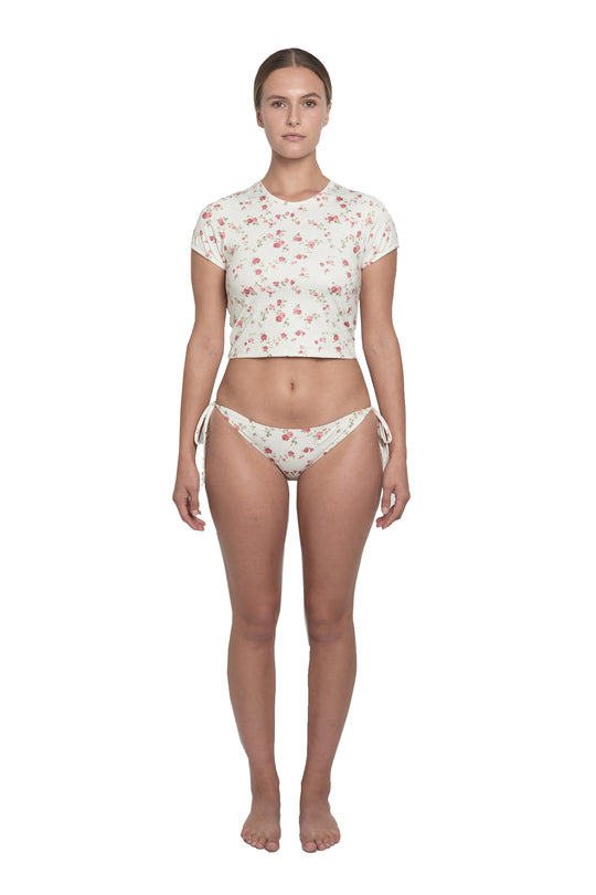 SWIM T-SHIRT TEE - ENGLISH ROSE