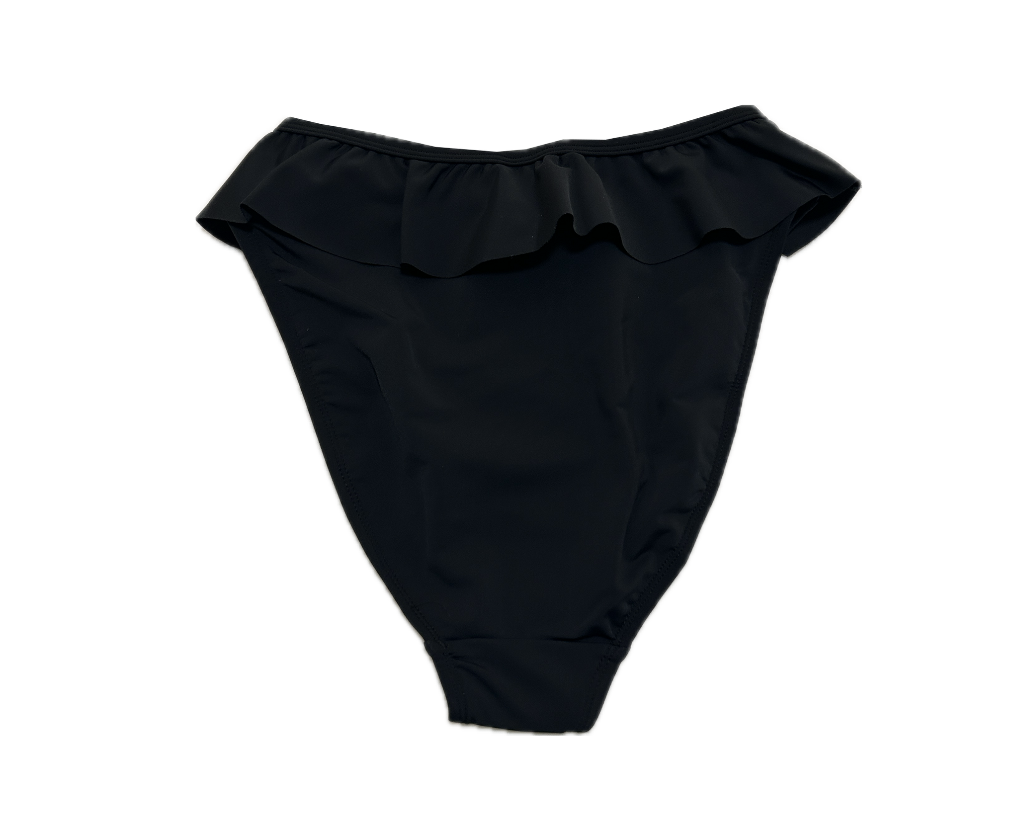 RUFFLE BOTTOM - BLACK