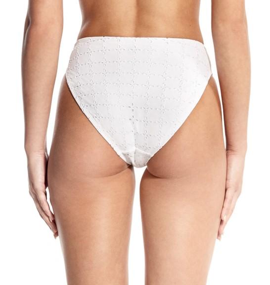 HEATHER BOTTOM - WHITE EYELET
