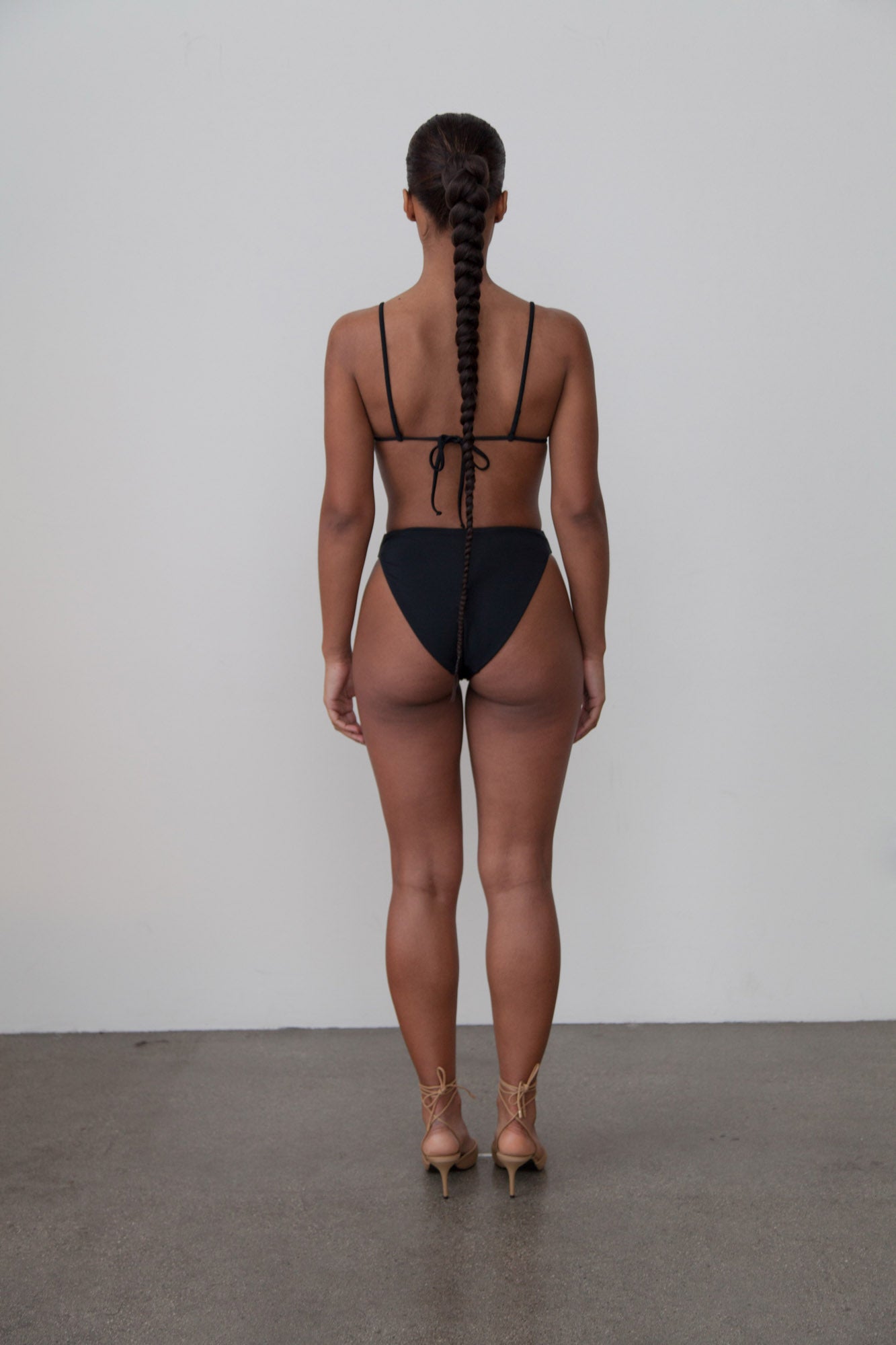 BR X BOHEME HIGH WAIST BOTTOM - BLACK