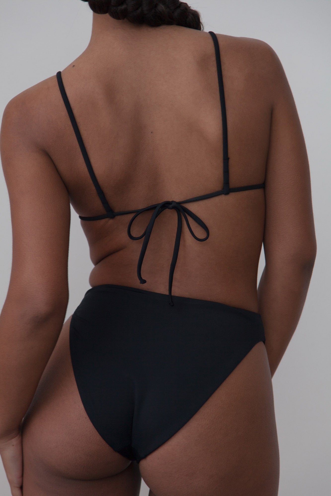 BR X BOHEME HIGH WAIST BOTTOM - BLACK