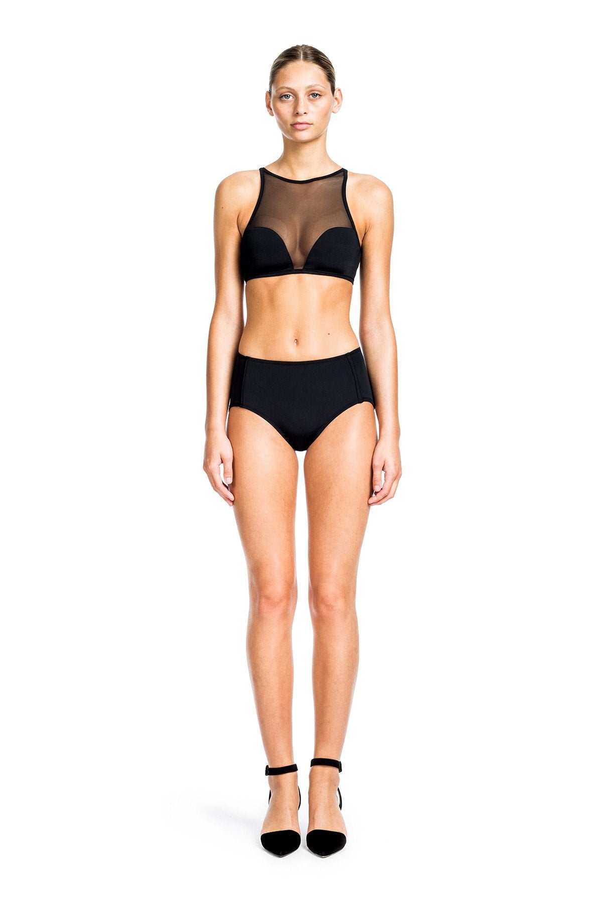 FAYE TOP - BLACK - Beth Richards