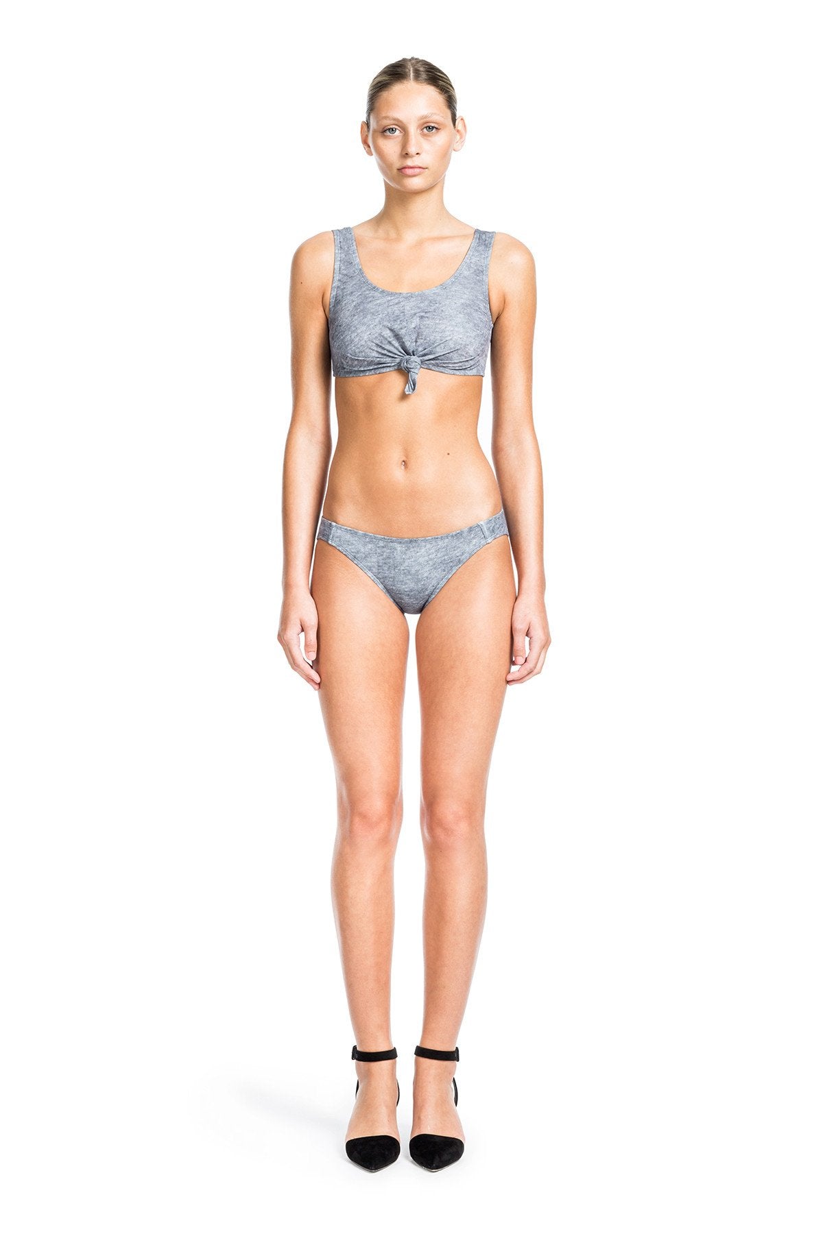 KNOT TOP - GREY HEATHER - Beth Richards