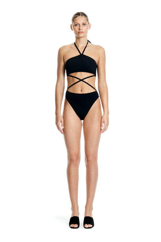 GINA ONE PIECE - BLACK